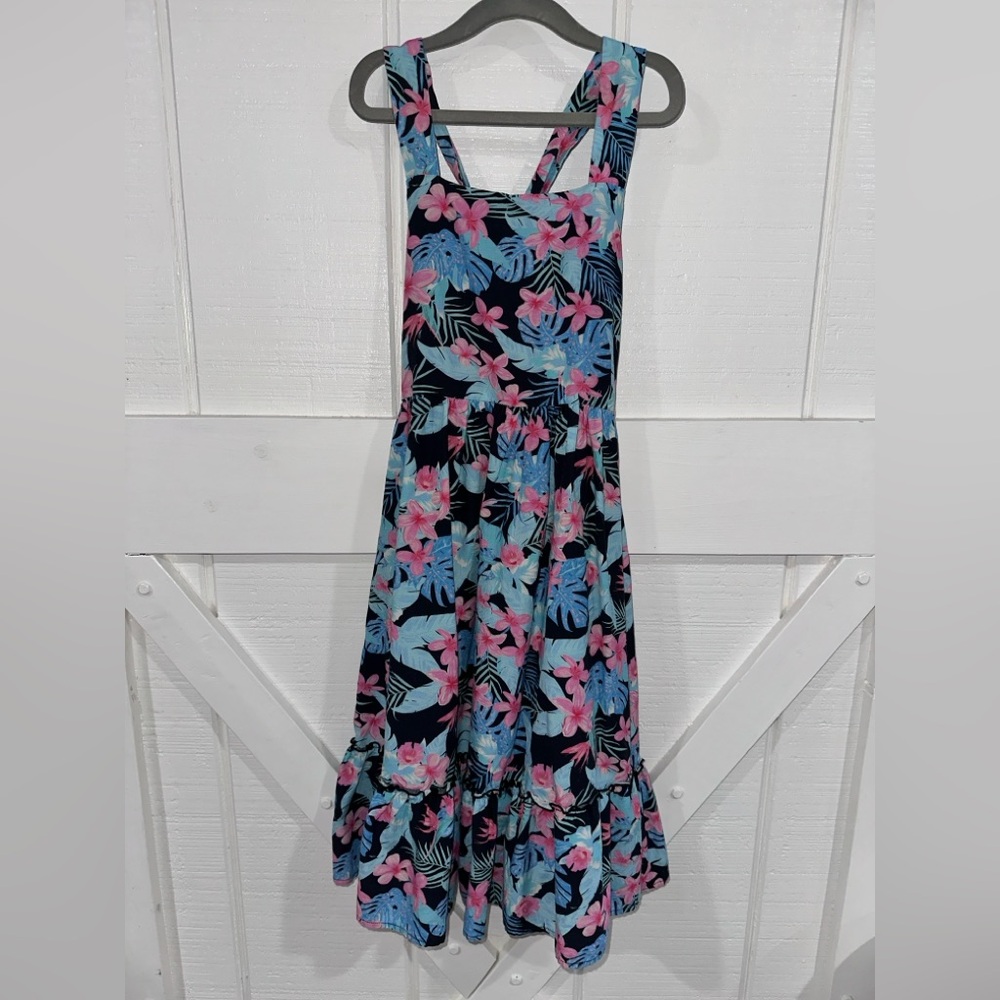 Feather 4 Arrow Girls Tropical Floral Dress Size 5
